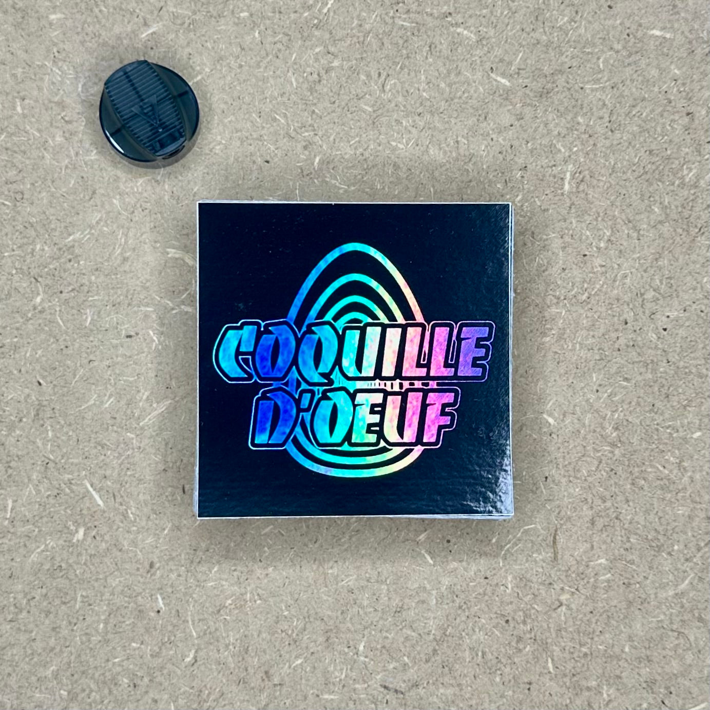 Stickers holographiques personnalisés