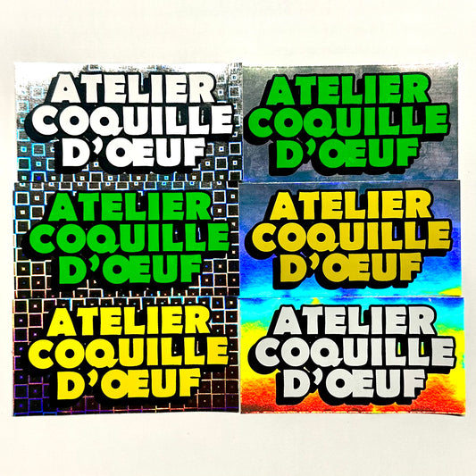 Stickers personnalisés "Salade De Fruits Holo édition"